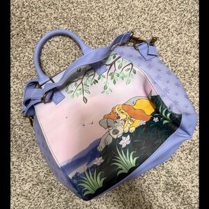 Disney Blue and Purple Tote Bag